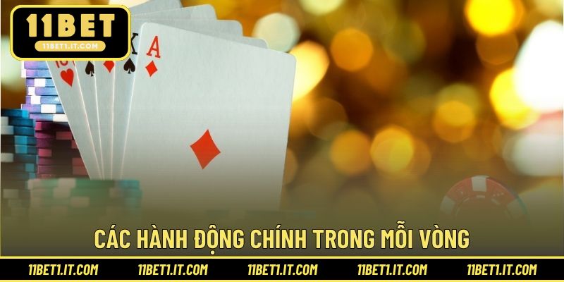 Các hành động chính trong mỗi vòng
